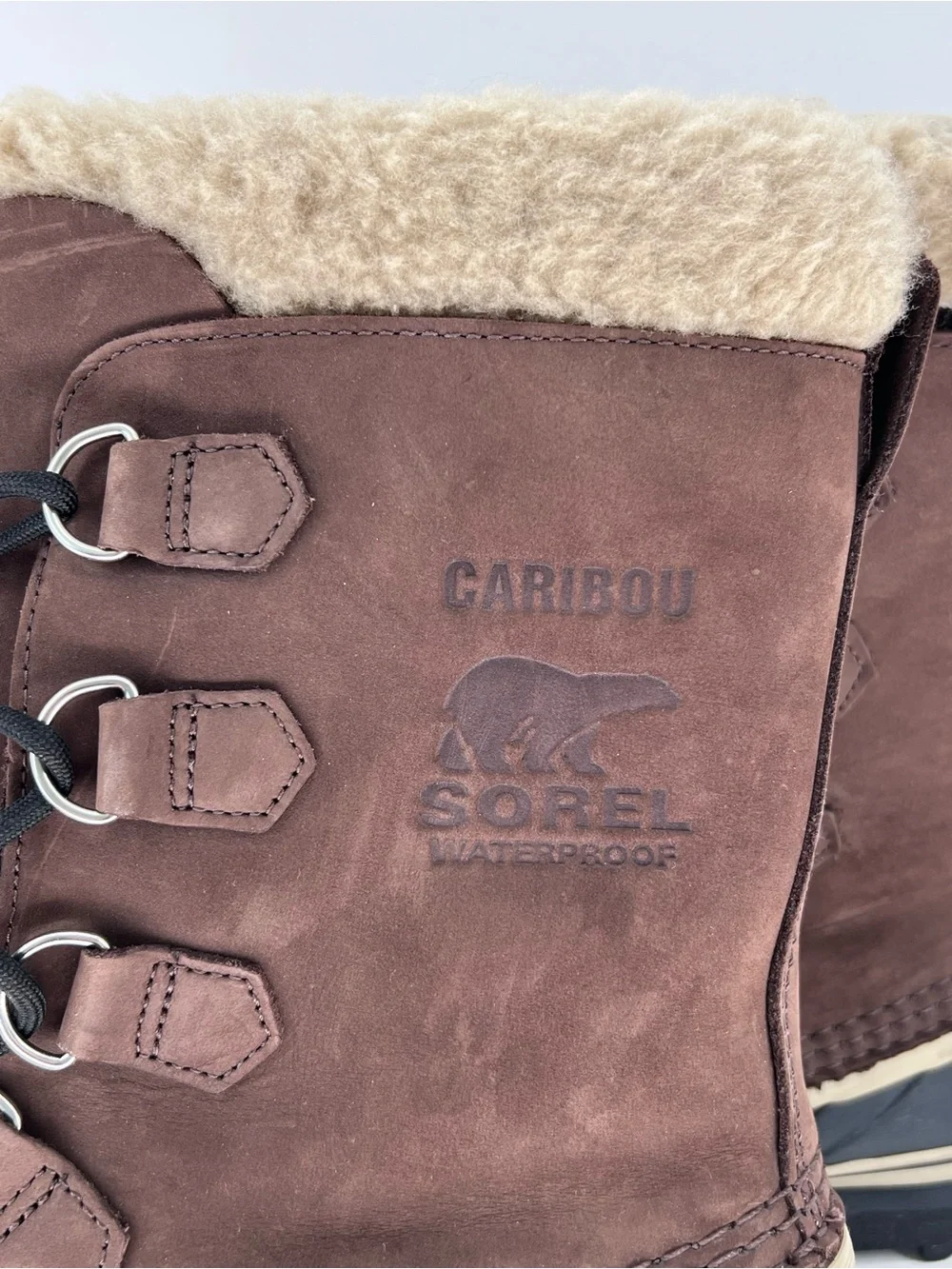 SOREL Men's Caribou Winter Boots Sz 11 Brown Winter Waterproof Outdoors